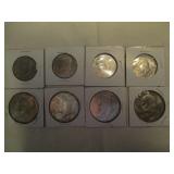 Eisenhower Dollars, Kennedy Half Dollars