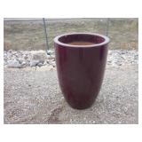 1) Purple Vietnamese Terracotta Glazed Pot