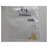 .414 Grams of 22K Gold
