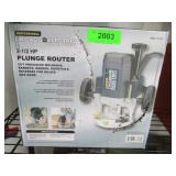 Chicago Electric 2-1/2 HP Plunge Router