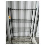 Black Wire Storage Shelf