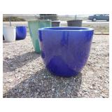 1) Blue Vietnamese Glazed Pot