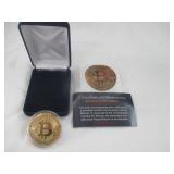 24K Gold Plated Bitcoin