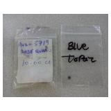 Rose Quartz, Blue Topaz