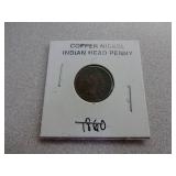 1860 Indian Head Penny