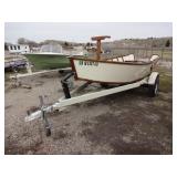 2015 Power Drifter Johnson Outboard & Tank