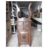 Cabinet with Drawers and Rack