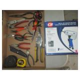 Impact Wrenches, Pliers, Measuring Tapes