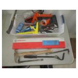 Pry Bars, Hammer, Caulk Guns, Sprayer