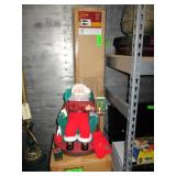 Santa Reading Stories and 2) 4ft Trees