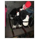 Childs Rocking Horse and Cat in the Hat