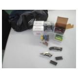 Various Size Ammo, Pocket Knife, Ammo Clips