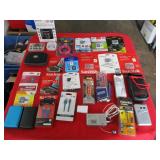 Bluetooth Speaker, Micro SD Cards, Earbuds