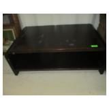 Dark Wood Coffee Table