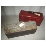Old Craftsman Toolbox, Gray Toolbox