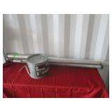 3) Vintage Fly Rod Holders, Stumpy Galvanized Fish