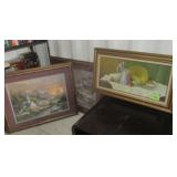 Framed Artwork by James Lee