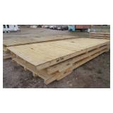 3) 19ft x 7ft 4in Pallets