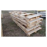 5) 36" x 124" Pallets
