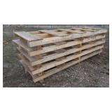 5) 36" x 124" Pallets