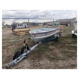 Aluma Craft Boat W/ Trailer