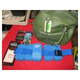 Bowling Ball /Bag, Speedo Water Belt, Sanyo Player