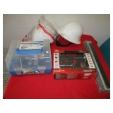 Grinder-Rotary Tool Set, Hard Hats, Tool Set
