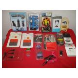 Earbuds, Charging Cables, Laser Pointer