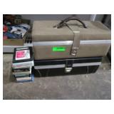 8-Track Cassettes In Cases