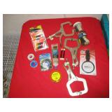 Garage Clamps, Electric Tape, Zip Ties