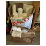 Foam and Paper Cups, Lids