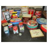 Metal Coffee, Spice, Oil and Cookie Containers