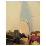 Ironing Board, Irons, Vacuum, Vases, Hooks,