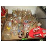 Disney, Coca-Cola and Shrek Glassware