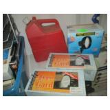 5 Gallon Container, Tire Covers, Spotlight