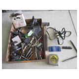 Wrenches, Screwdrivers, Measuring Tape, Locks