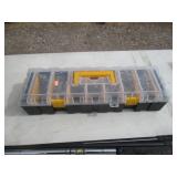 Plastic Container with Screws, Nuts, Bolts