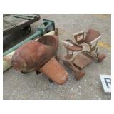 Old Childs Airplane And Stroller Yard Art