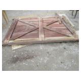 Old U.P. Railroad Box Car Door