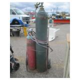 Torch Cylinders With Gages And Torch