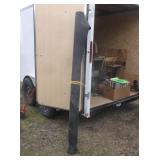 6 Foot Roll of Black Ground Cover