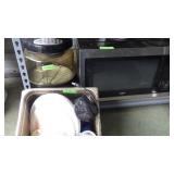 Whirlpool Microwave, Nuwave Infrared Oven, Dishes