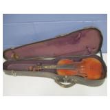 Early 1900s Antonius Stradivarius Violin With Case