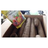 Case of Pea Pots, Seed Starting Mix