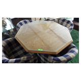 Octogon Table, 4 Chairs