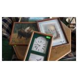 Artwork, Clock, Light Up Art