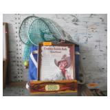 Fishing Nets, Reels, Bobbers, Wall Decor