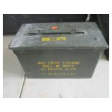 Metal Box with 7.62 x 39mm Ammunition