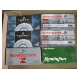 Federal, Winchester and Remington Ammunition