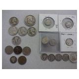 Silver Quarters, Barber & Mercury Dimes, Buffalo